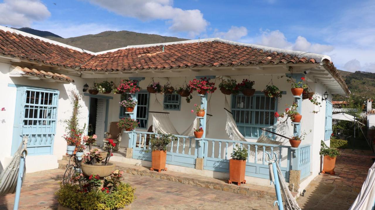 Casa Hotel Santa Helena Boutique Villa de Leyva Exterior foto