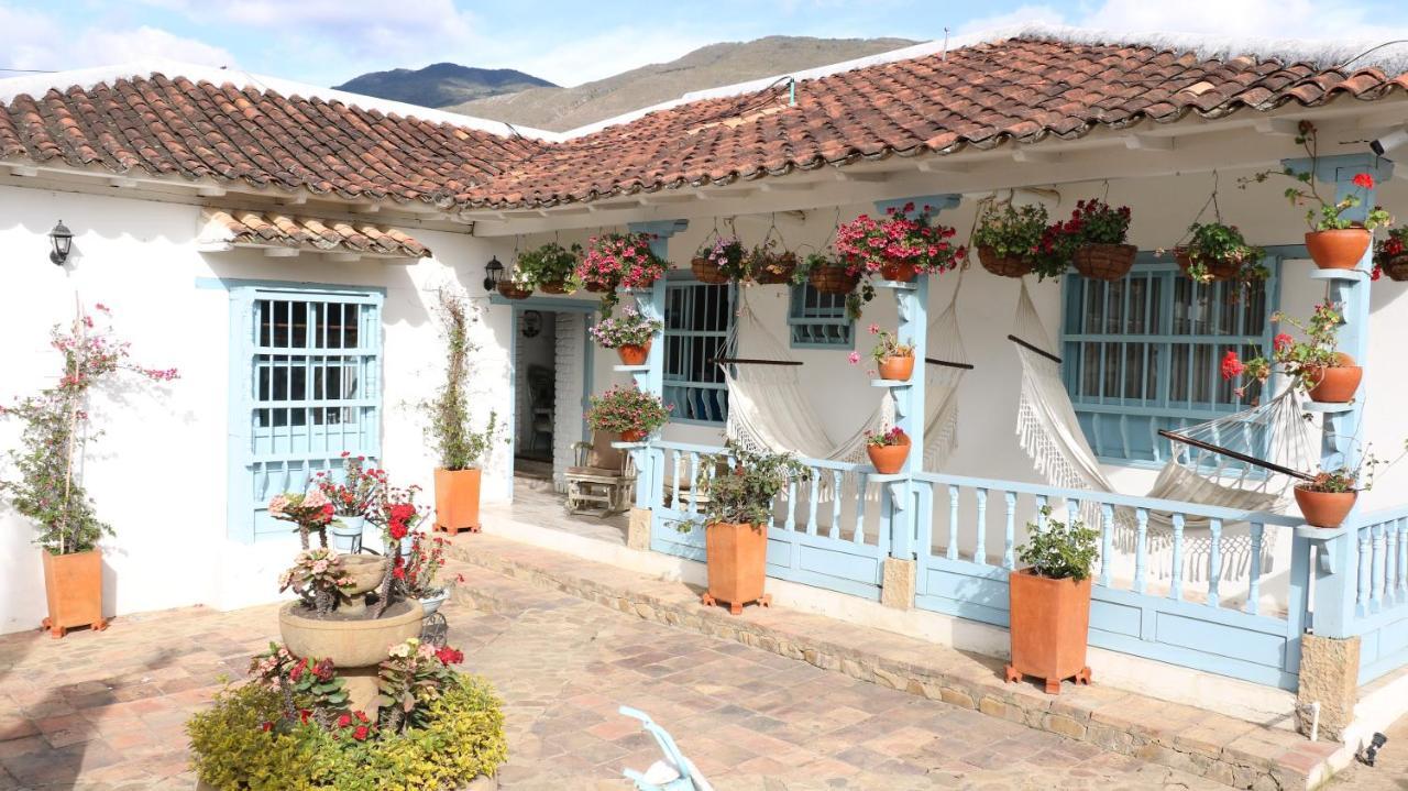 Casa Hotel Santa Helena Boutique Villa de Leyva Exterior foto